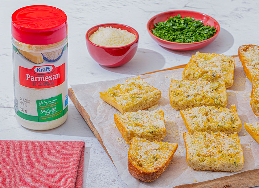 Kraft Parmesan Parmesan Garlic Bread